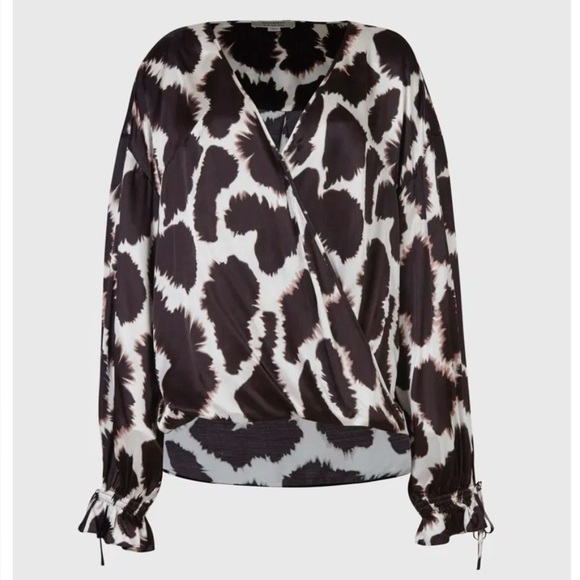 ALLSAINTS Penny Silk Blend Tabula Top - Picture 4 of 12